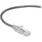 Black Box Slim-Net Cat6A 28-Awg 500-Mhz Stranded Ethernet Patch Cable - C6APC28-GY-01 - alternate 1